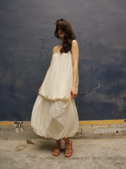Aurelia Mini Dress Off White (Pre-Order)