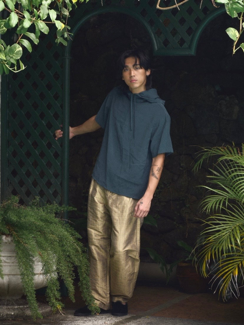 Hooded Volley Shirt Pine