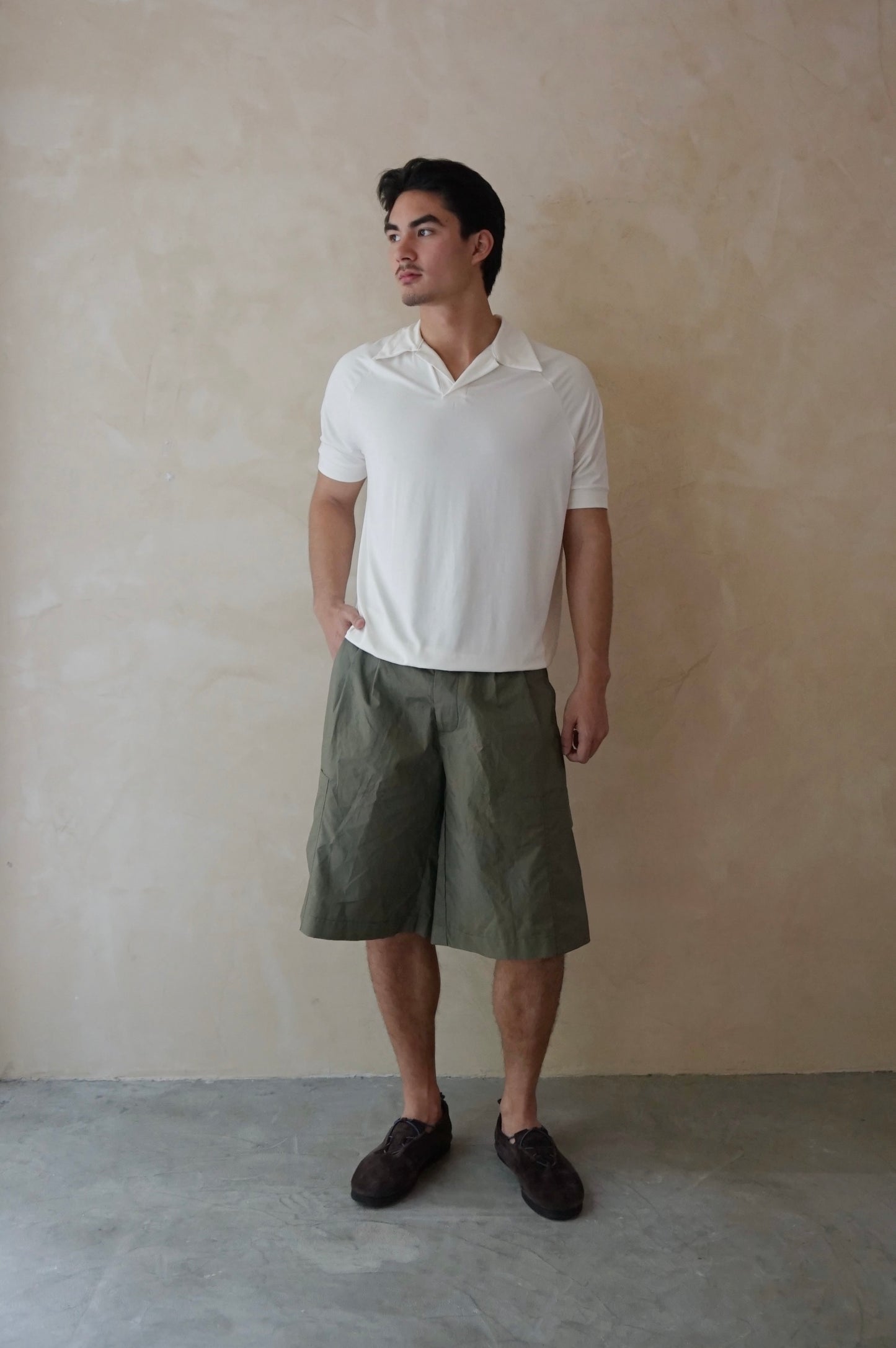 Raglan Polo Milk