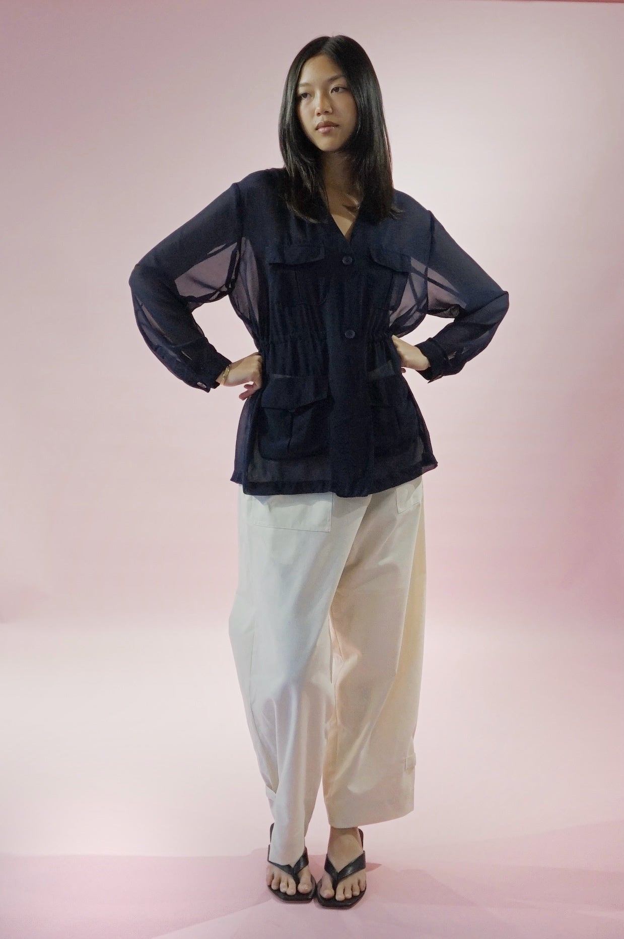 Safari Shirt Jacket Nocturne