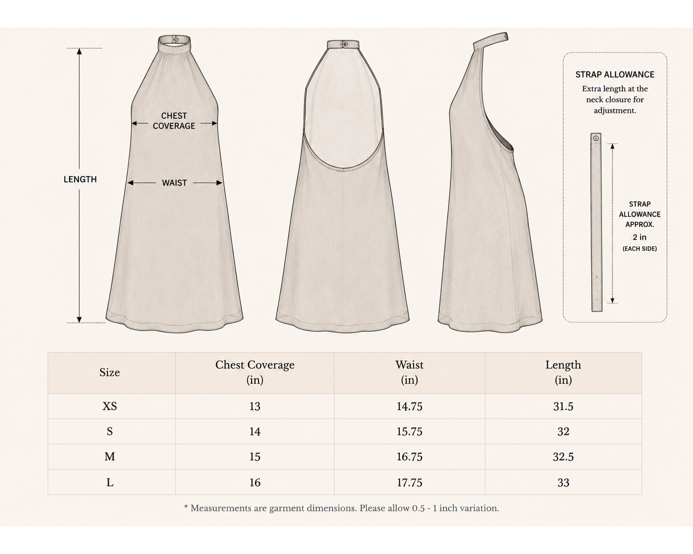 Halter Bias Mini Light Fatigue