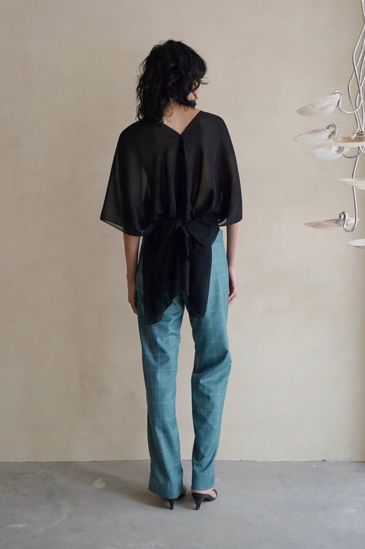 Axis Pant Blue Check