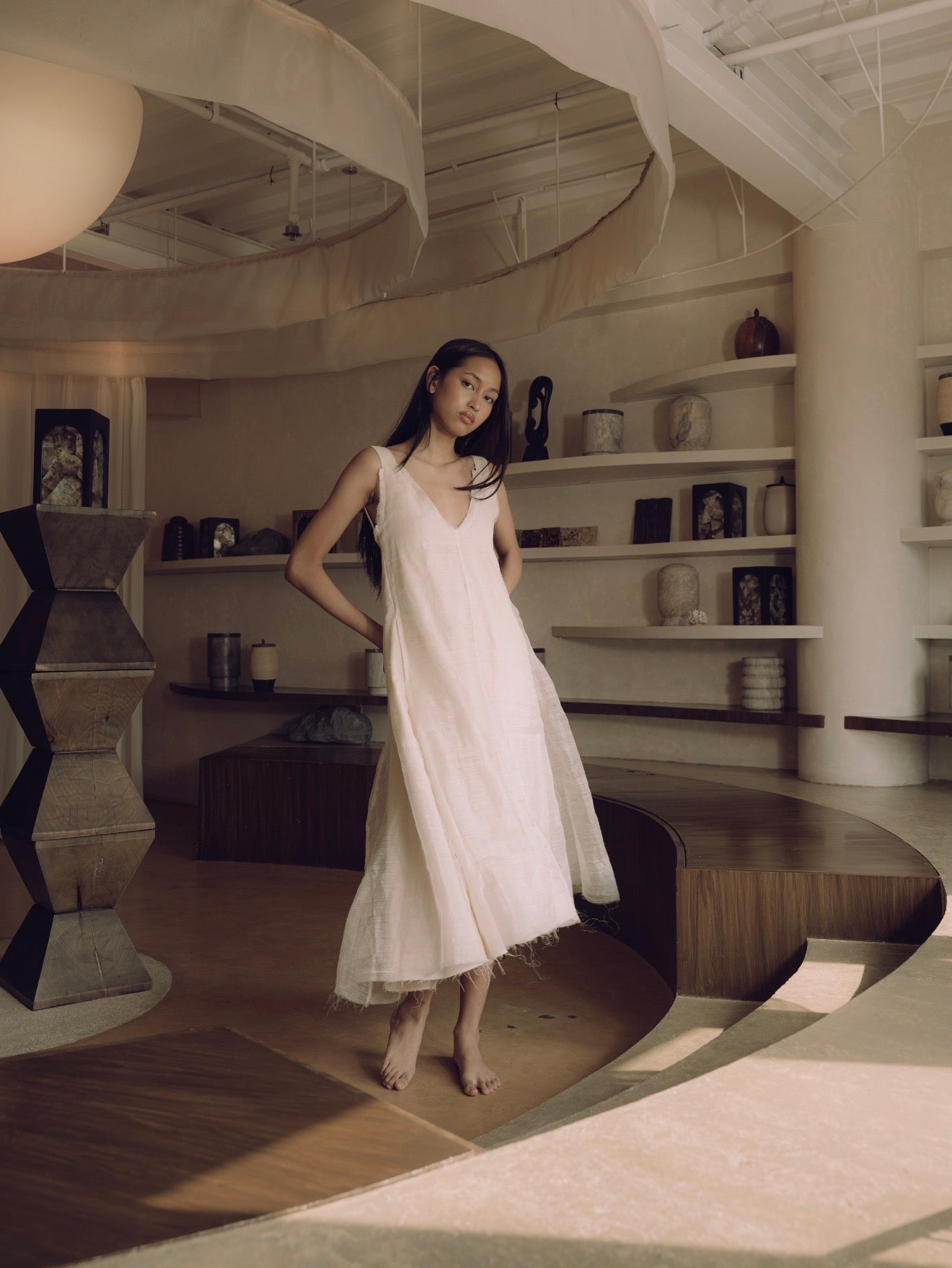 Habi Dress Piña Silk (pre-order)