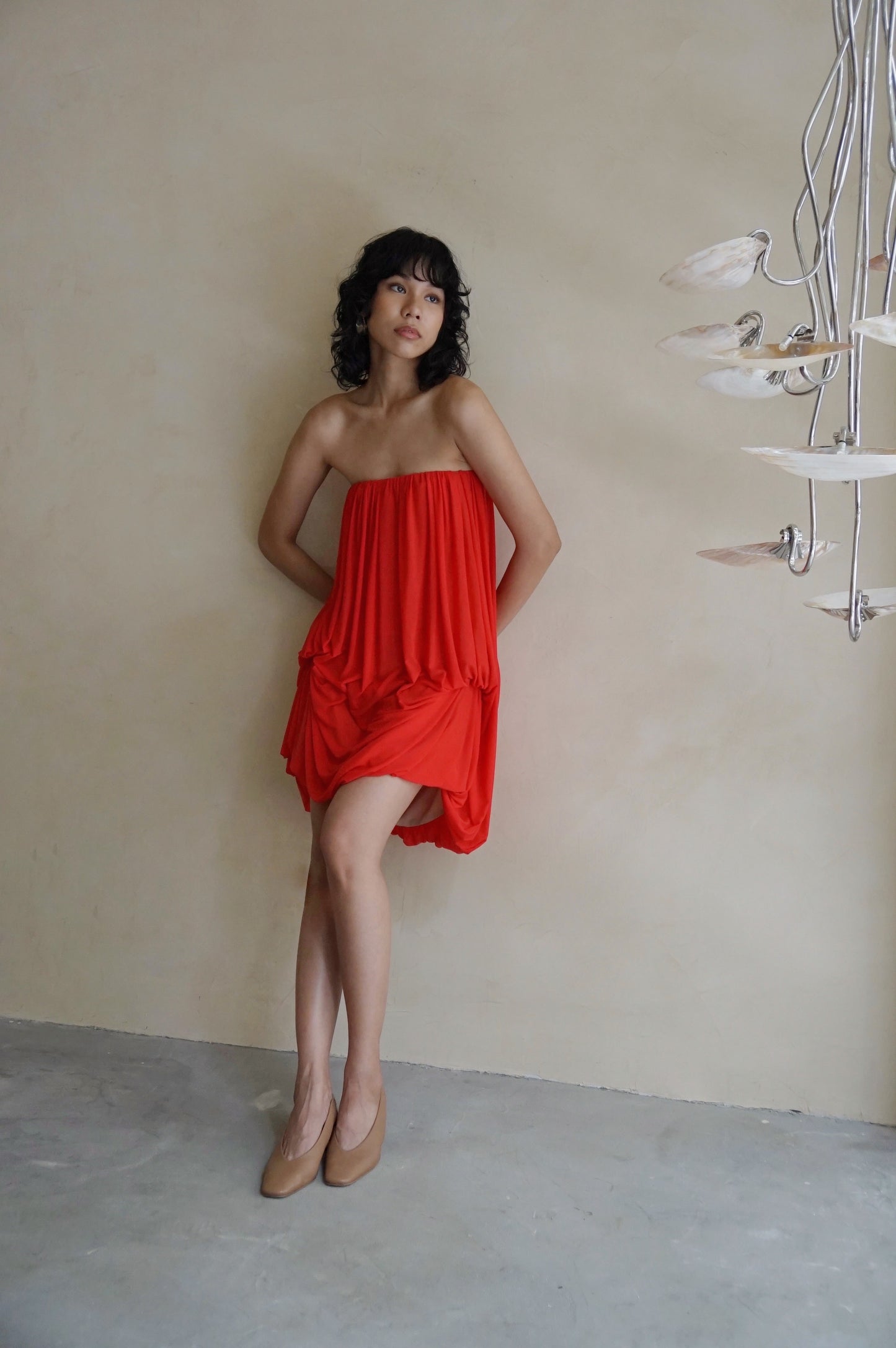 Cyanea Skirt Red Scarlet