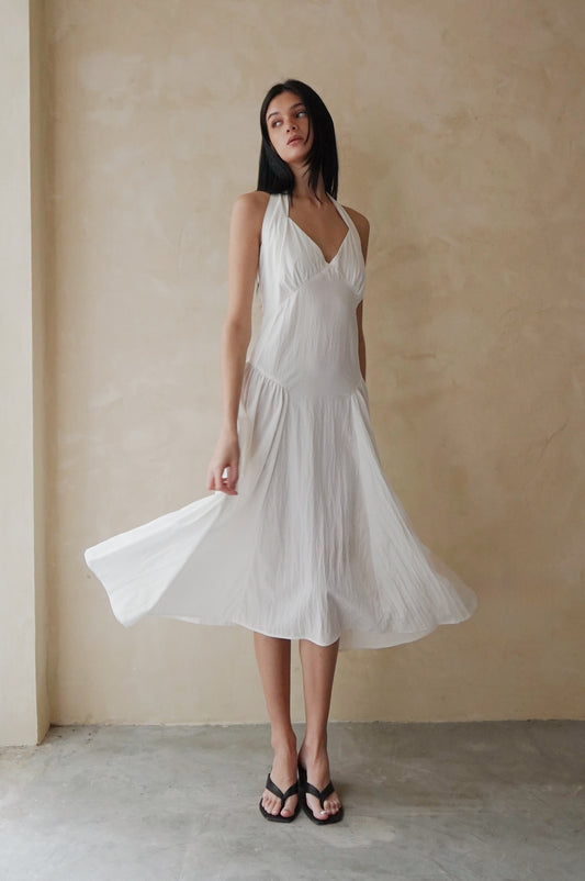 Allegra Dress White