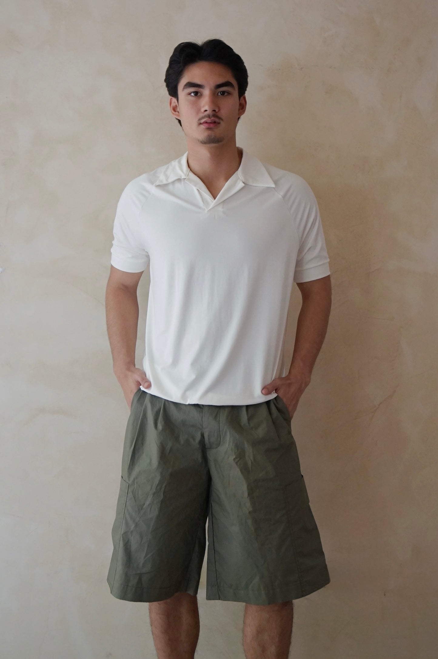 Raglan Polo Milk