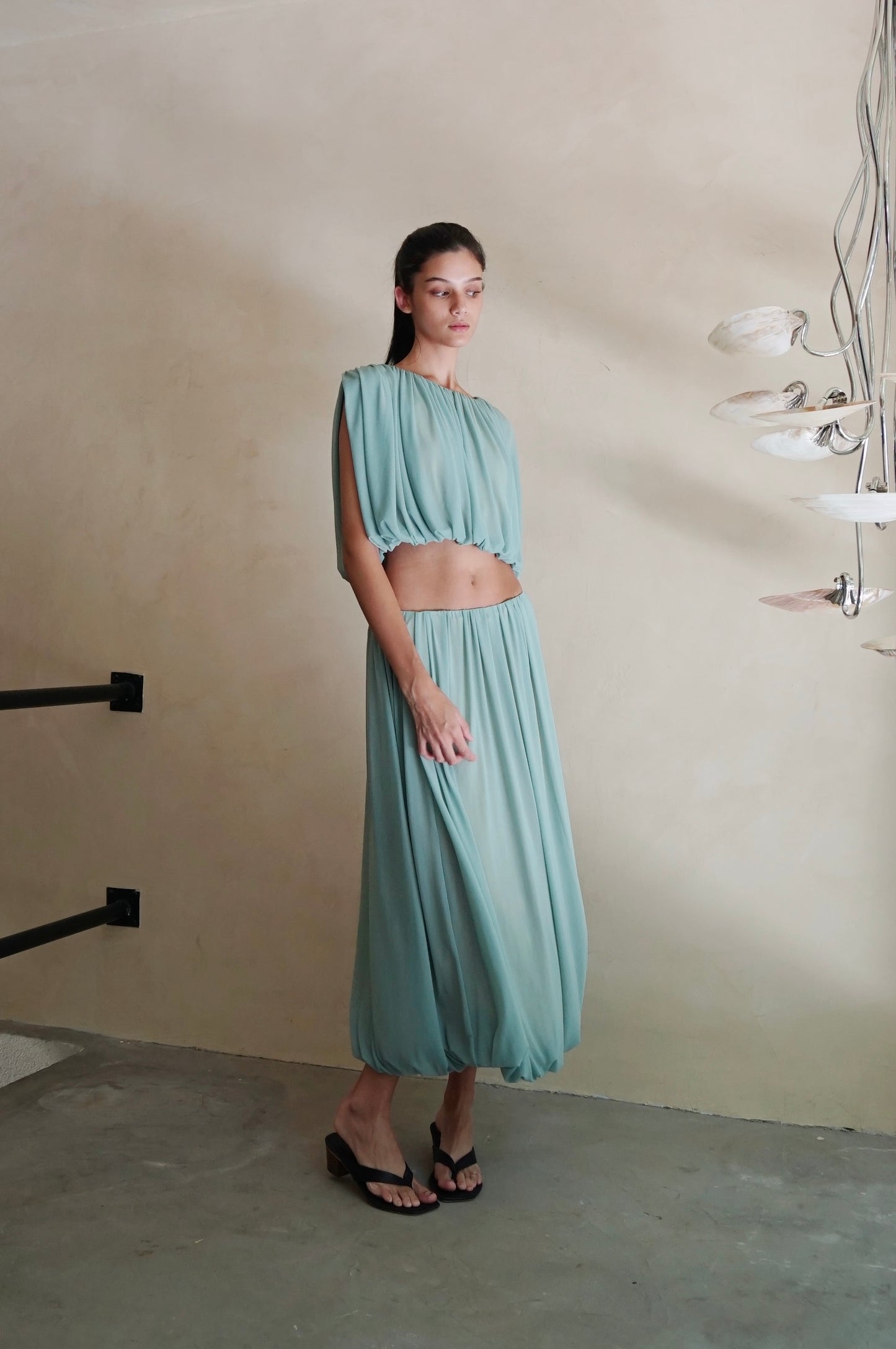 Cyanea Top Seafoam
