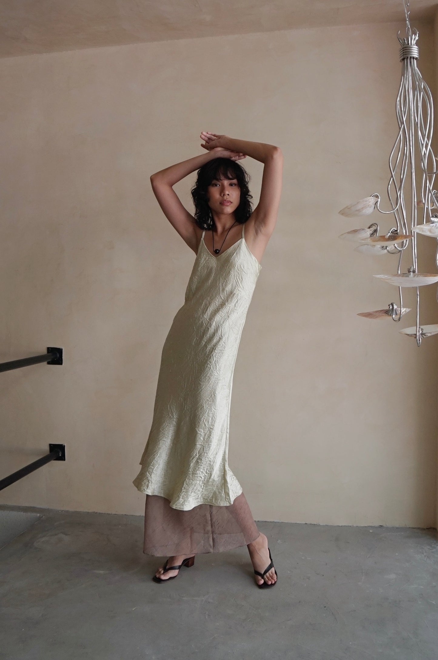 Sena Slip Dress Celadon