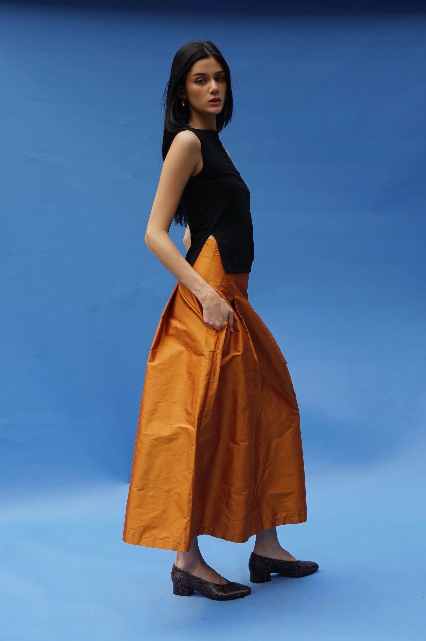 Billow Skirt Saffron