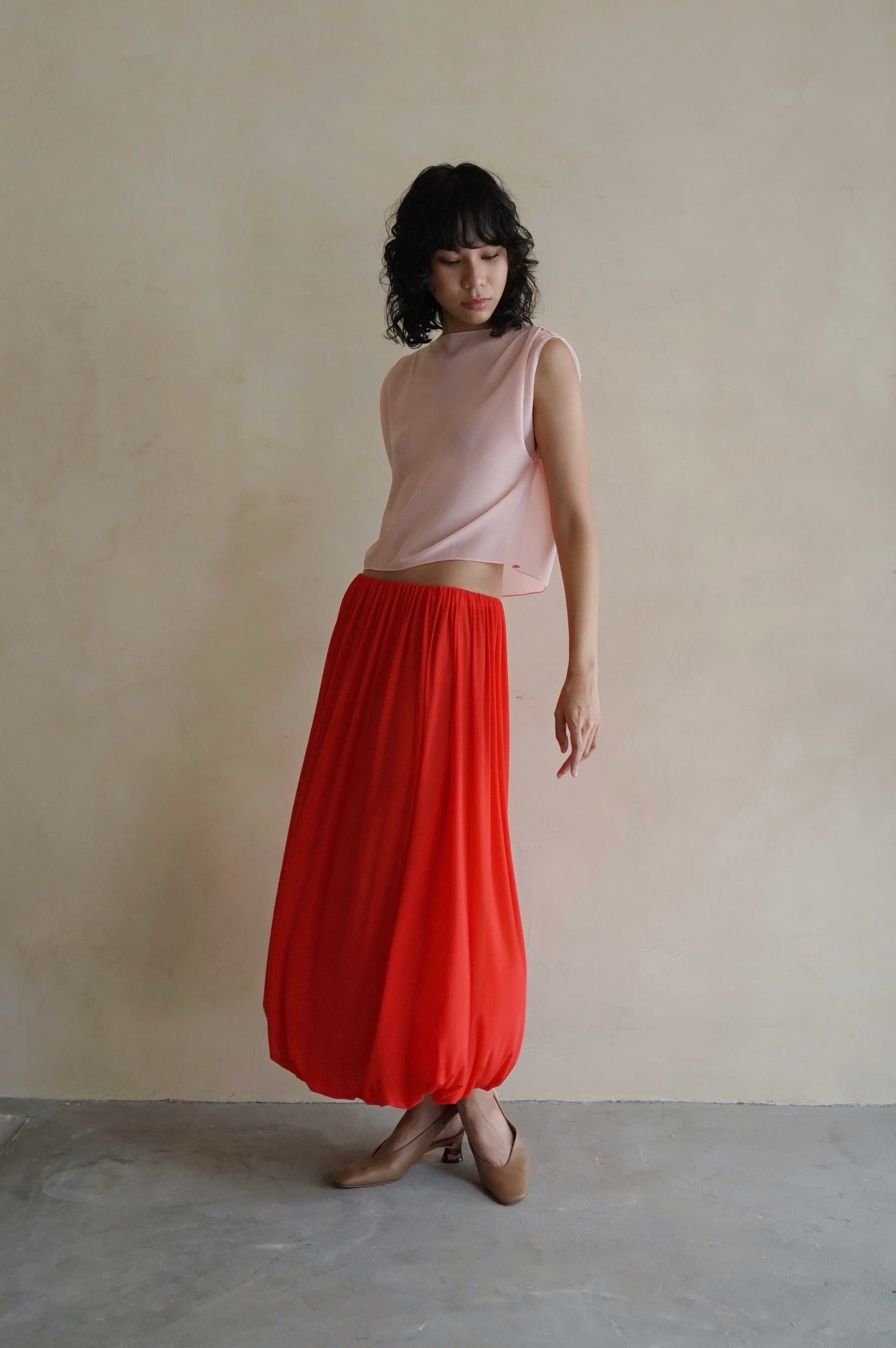 Cyanea Skirt Red Scarlet