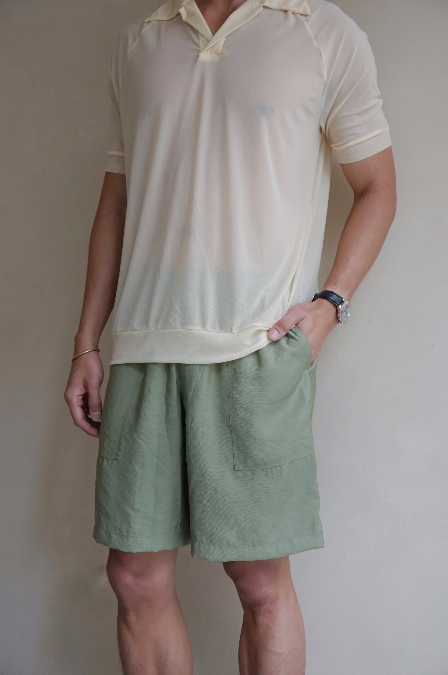 Men's Patch Pocket Shorts Olive