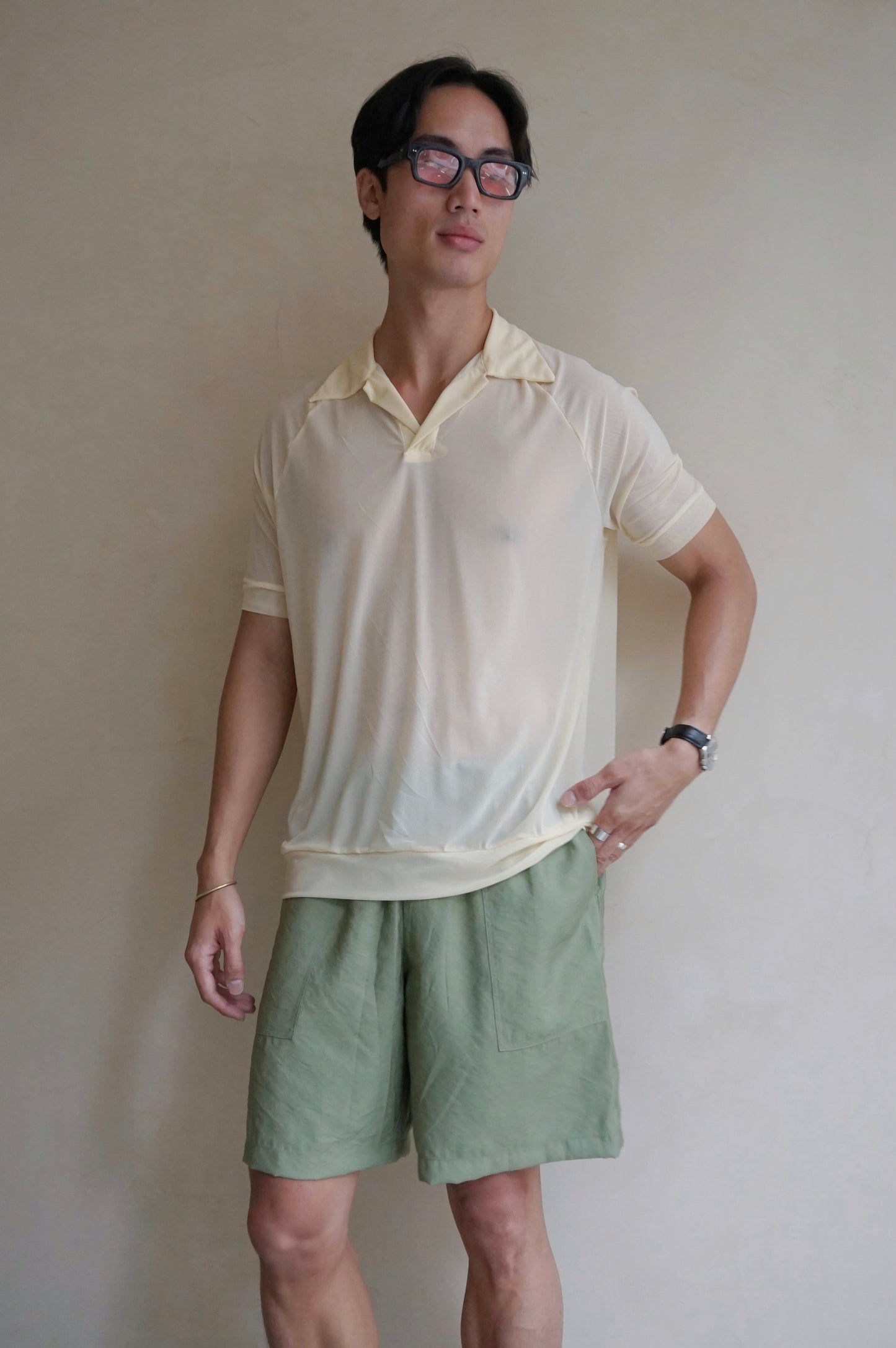 Men's Patch Pocket Shorts Olive