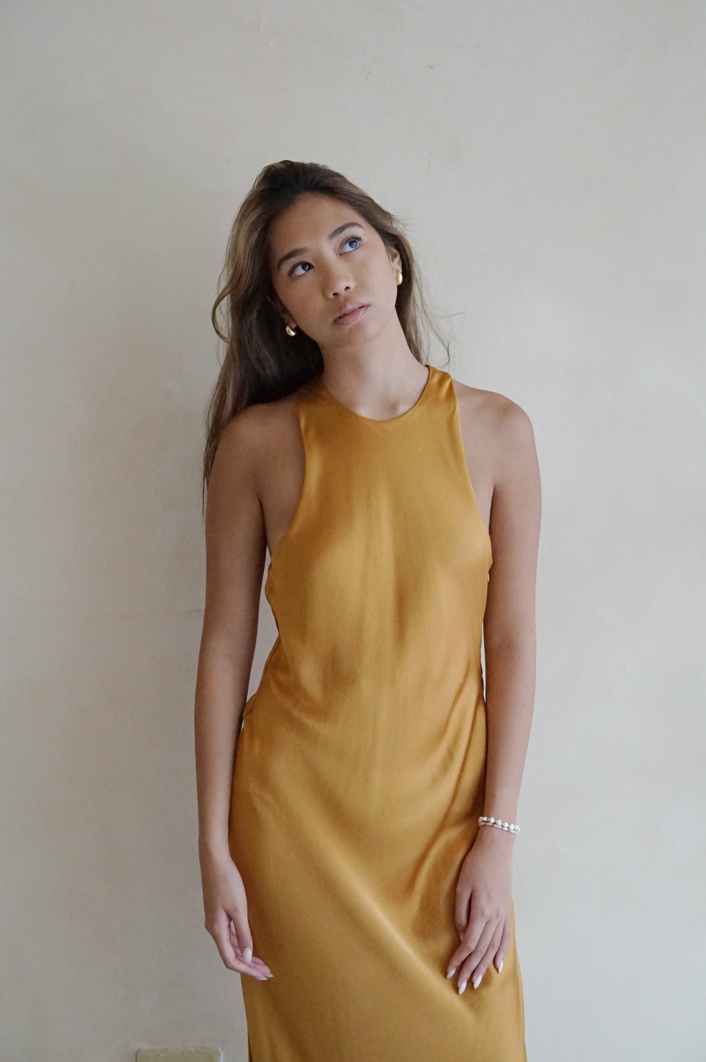 Toscana Maxi Dress Caramel