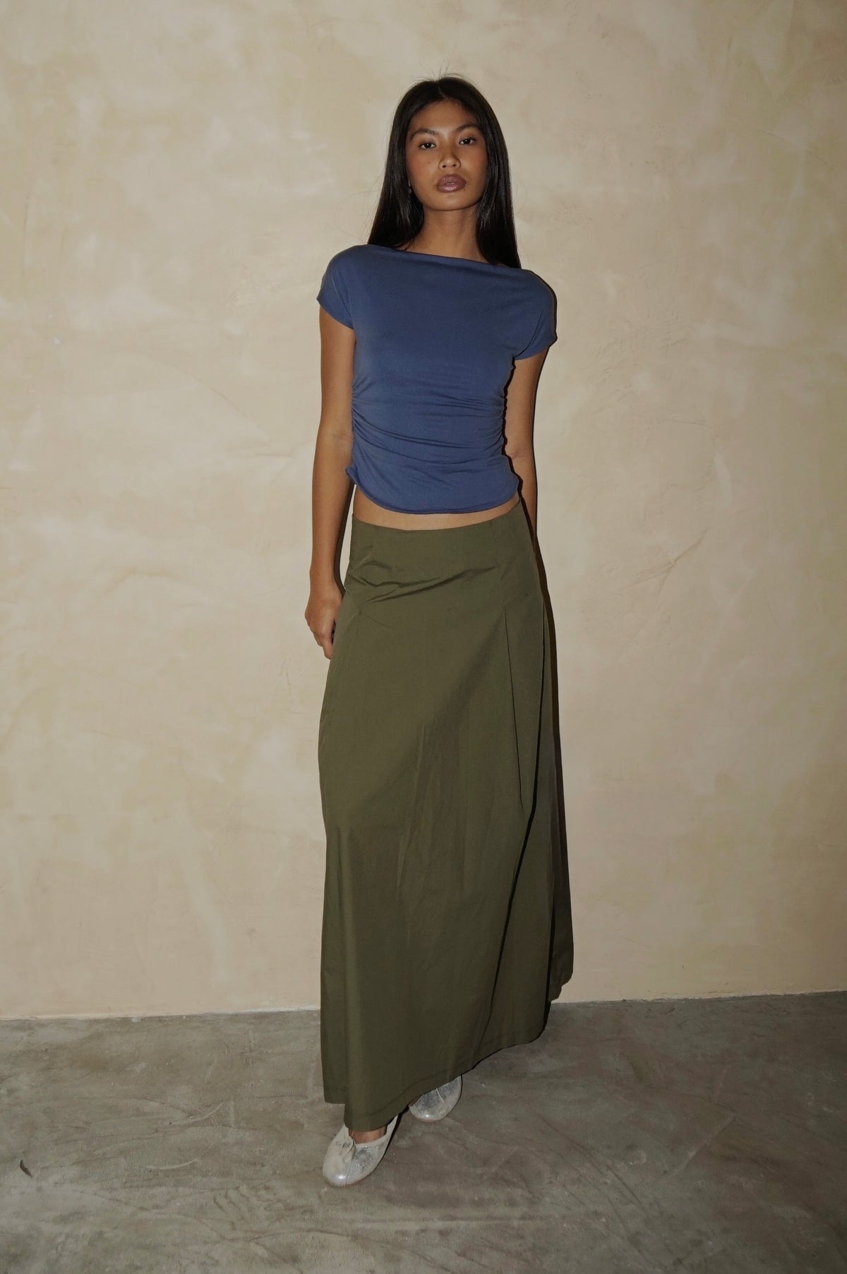 Contour Top Steel Blue