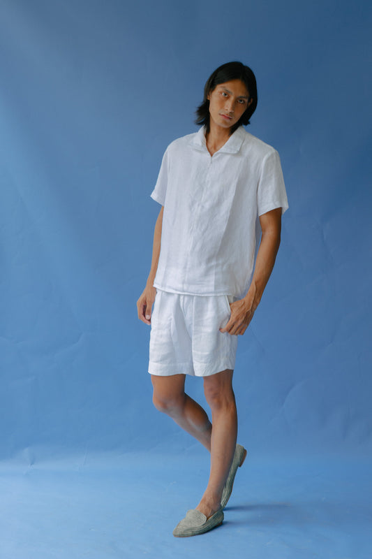 Men's Pleated Shorts