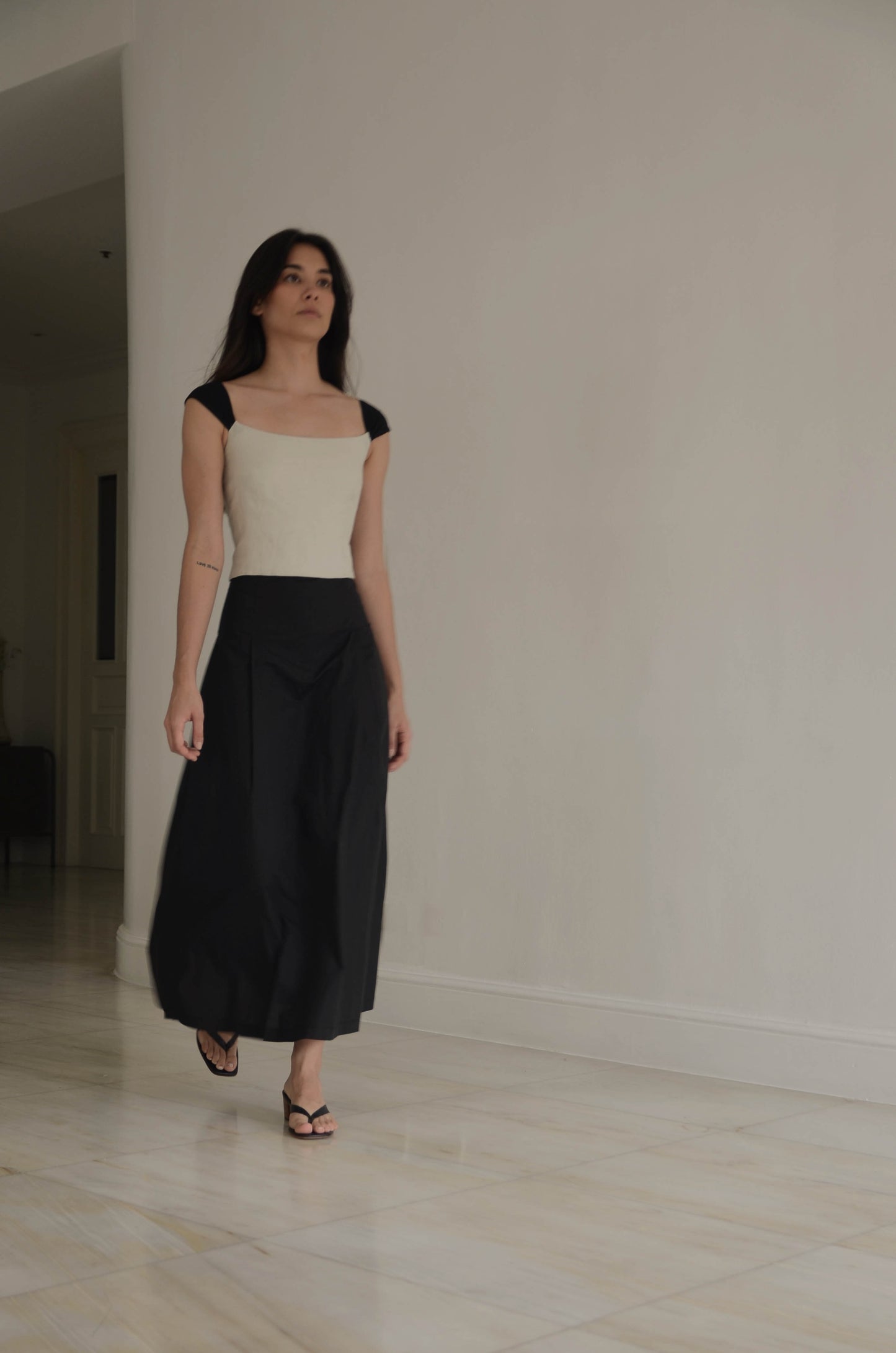 Billow Skirt Obsidian