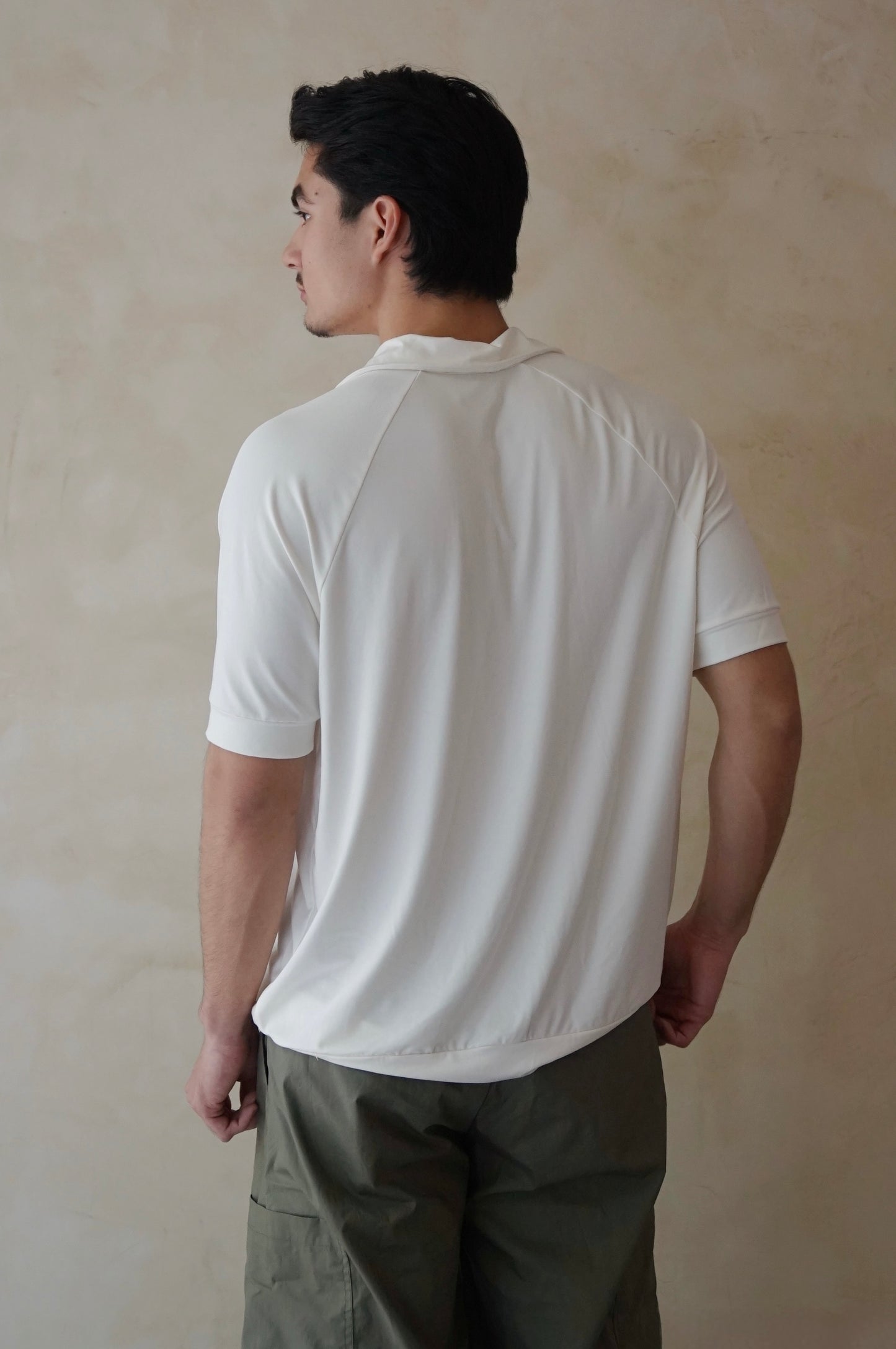 Raglan Polo Milk