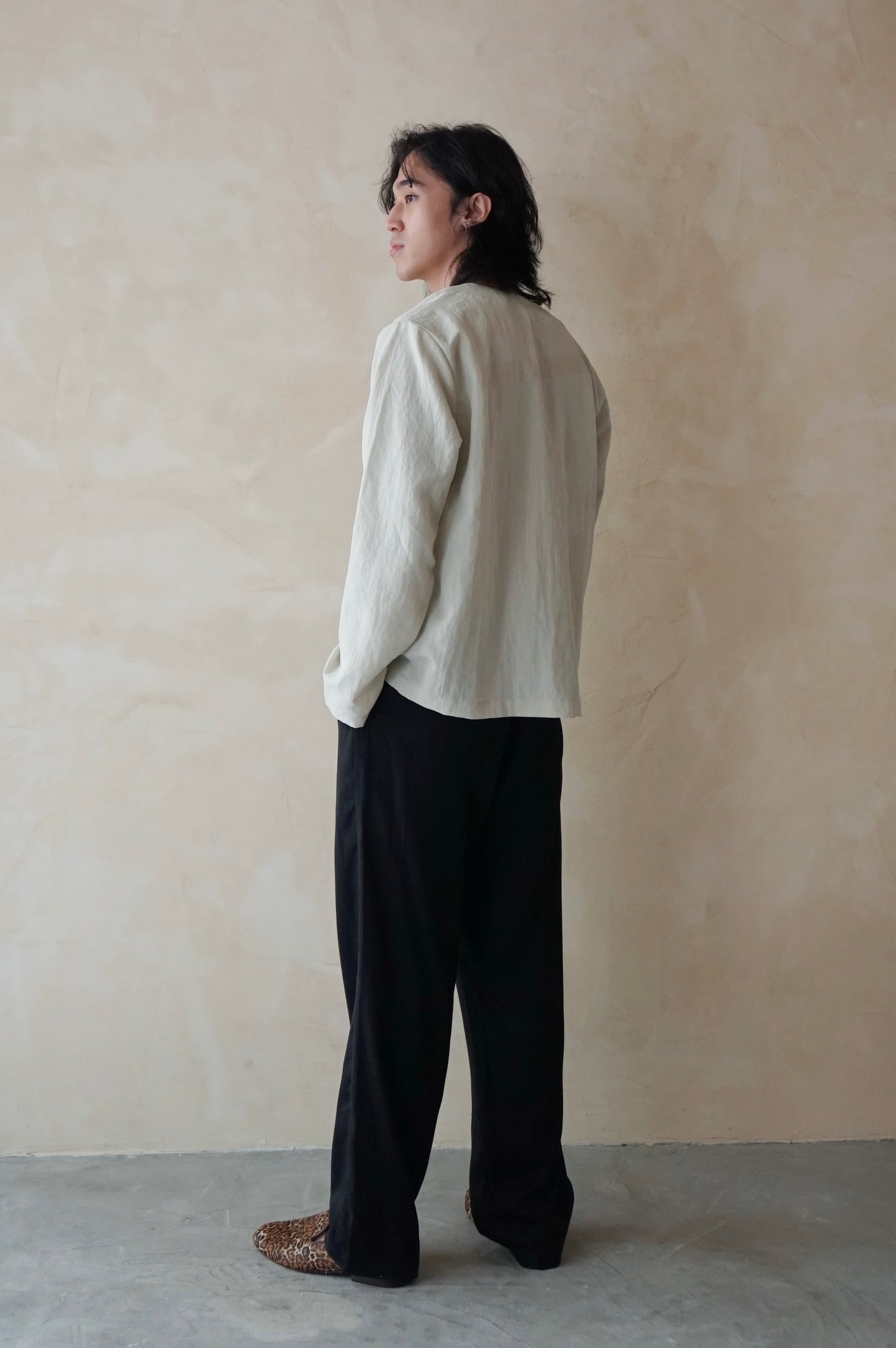 Remi Unisex Pants Black Tencel