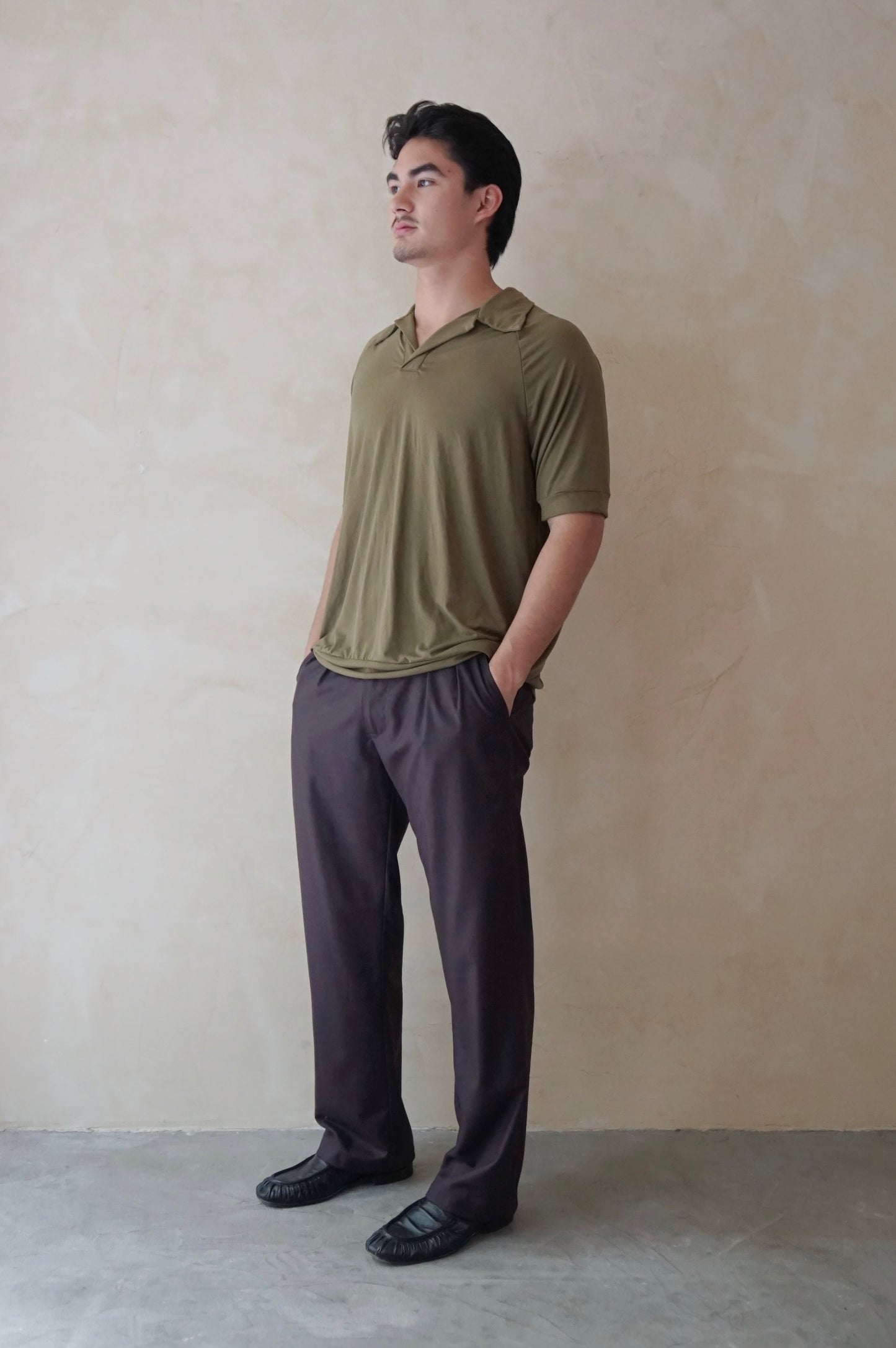 Remi Unisex Pants Eggplant (Pre-order)