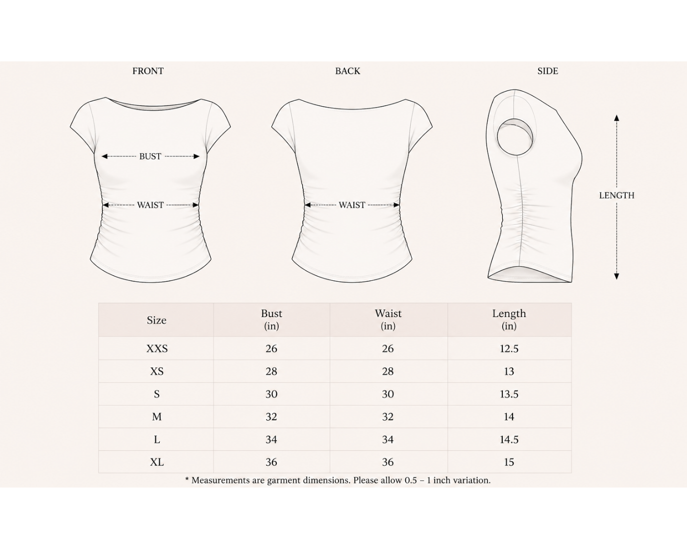 Contour Top Milk