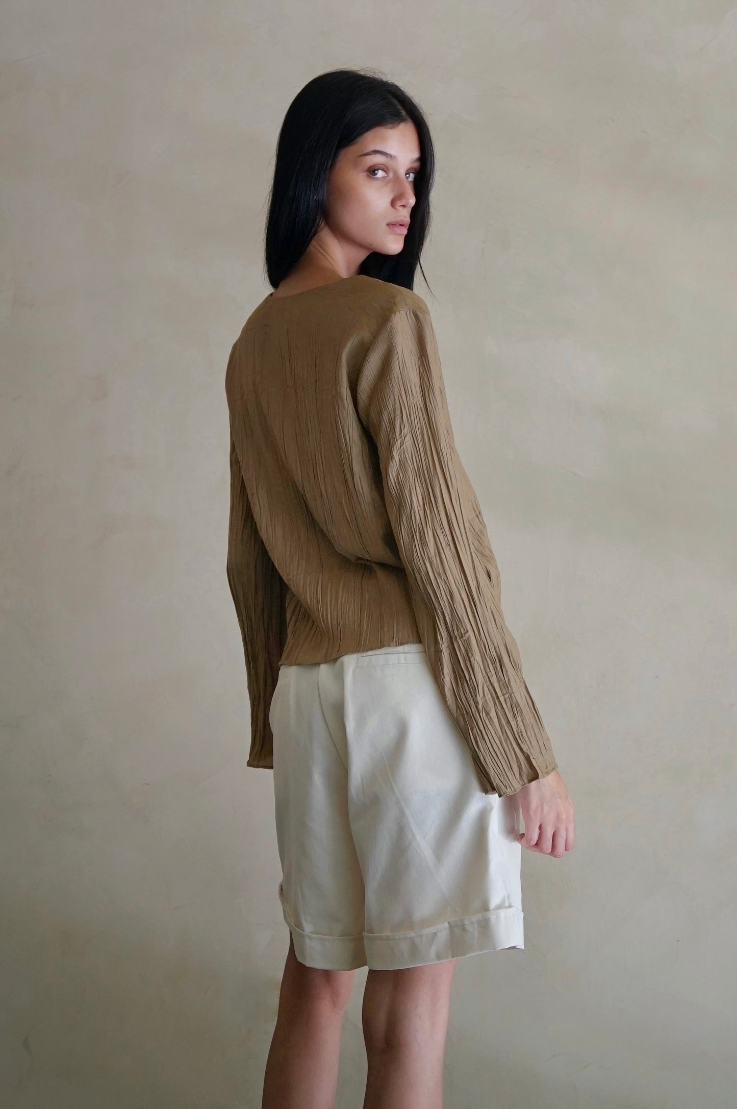 Ondine Tie Top Kelp