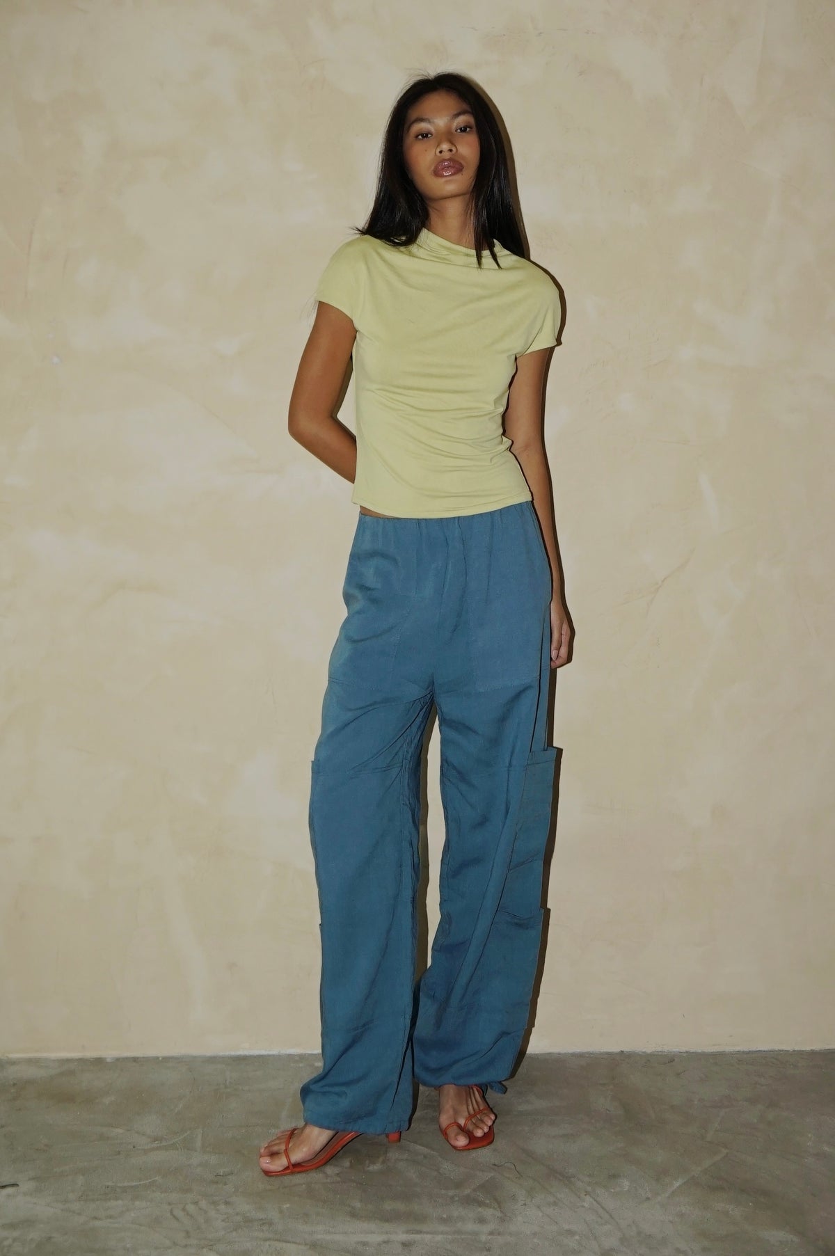 Mock Neck Top Zest