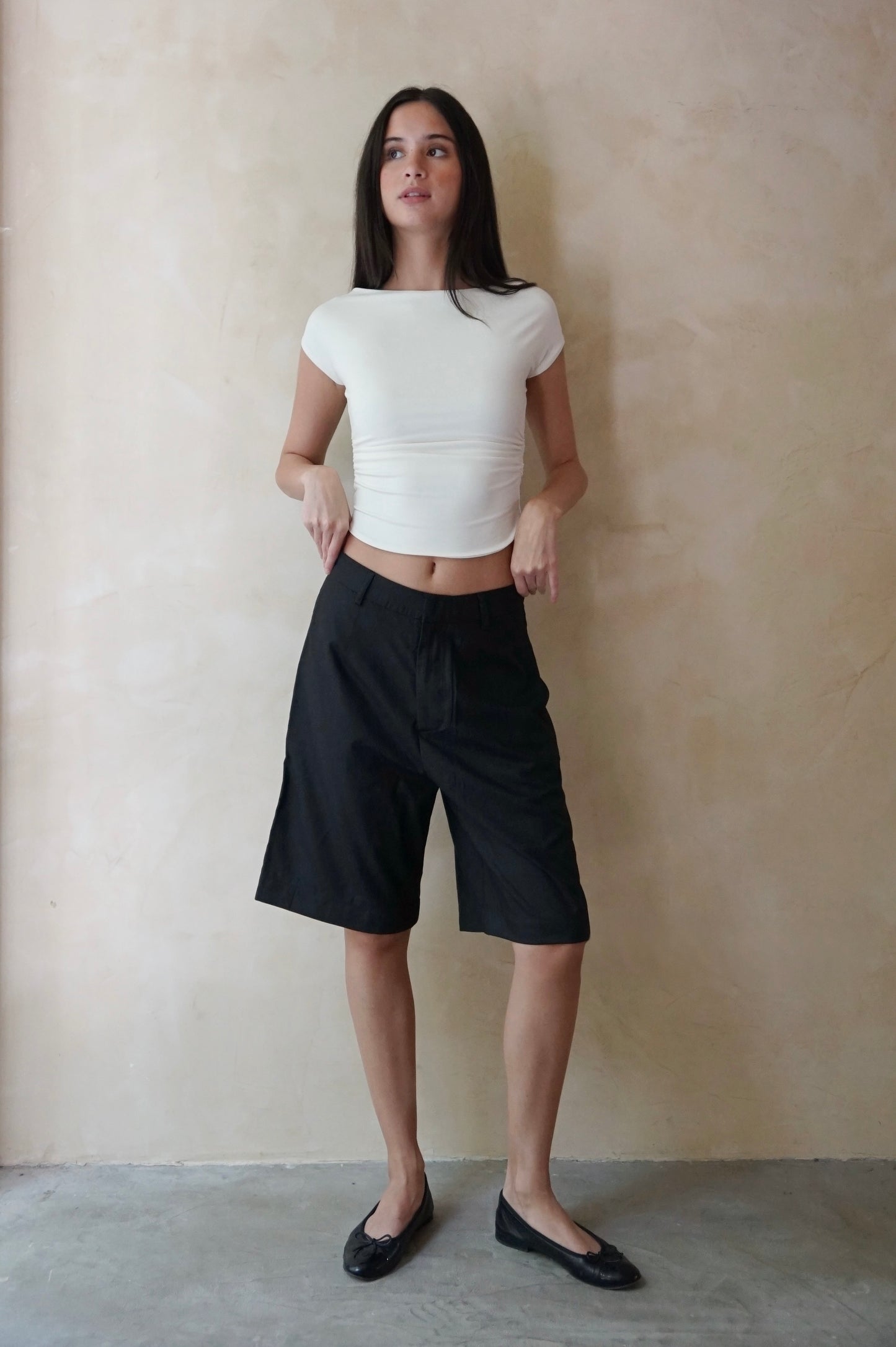 Longline Shorts Palazio Black