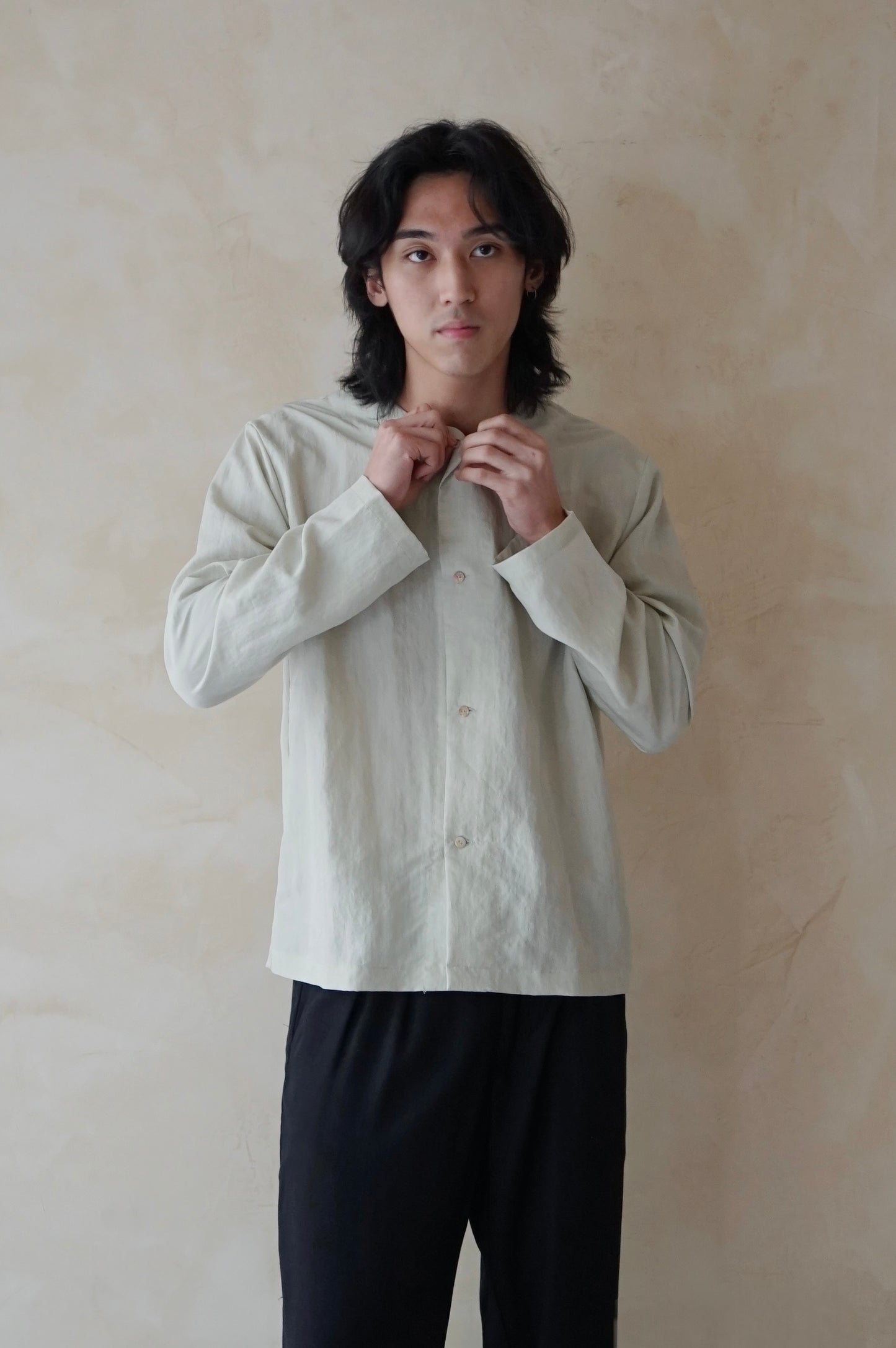 Long Sleeve Corsano Shirt Mist Green