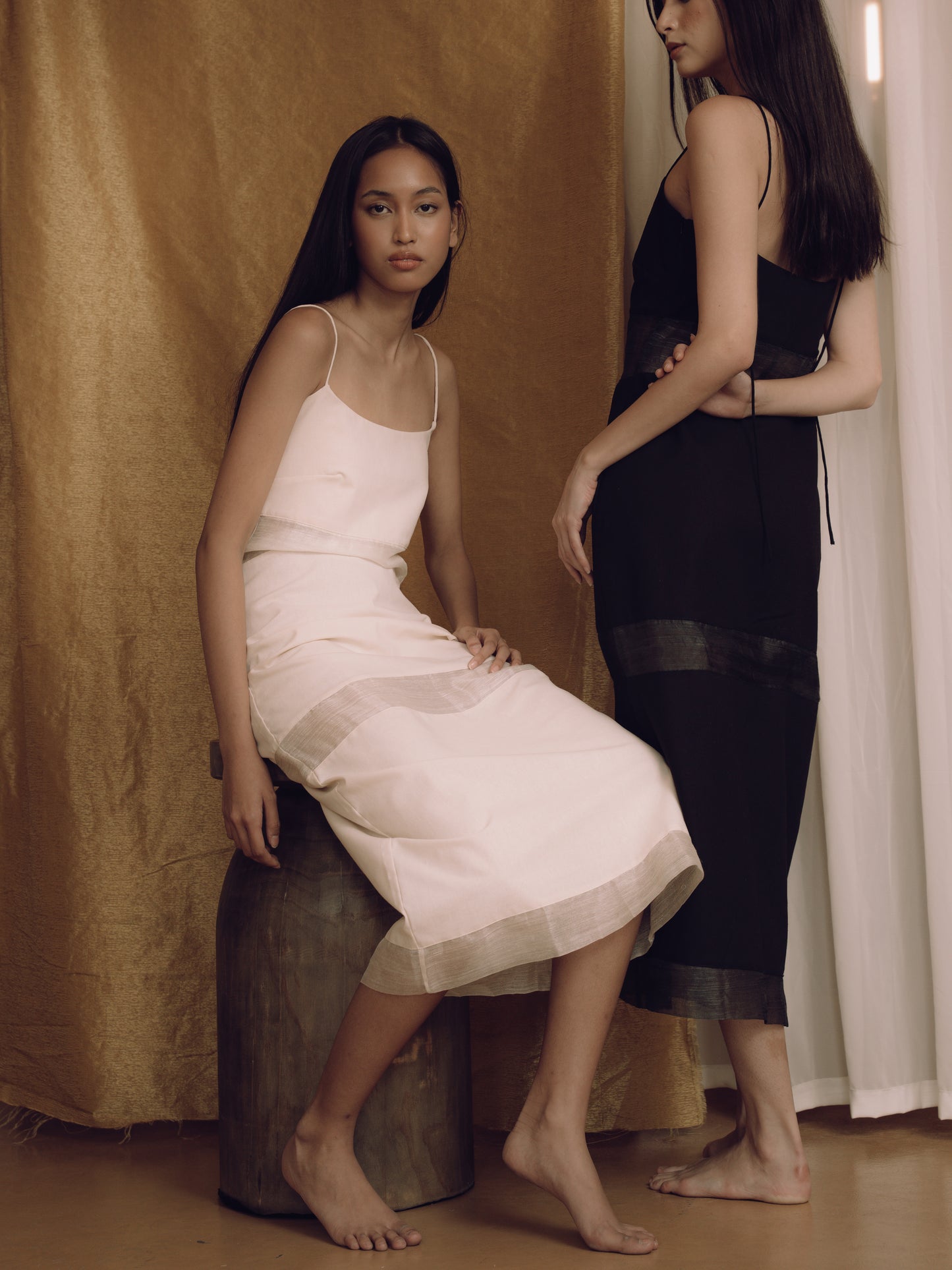 Piña Sapin Maxi Dress Black (pre-order)