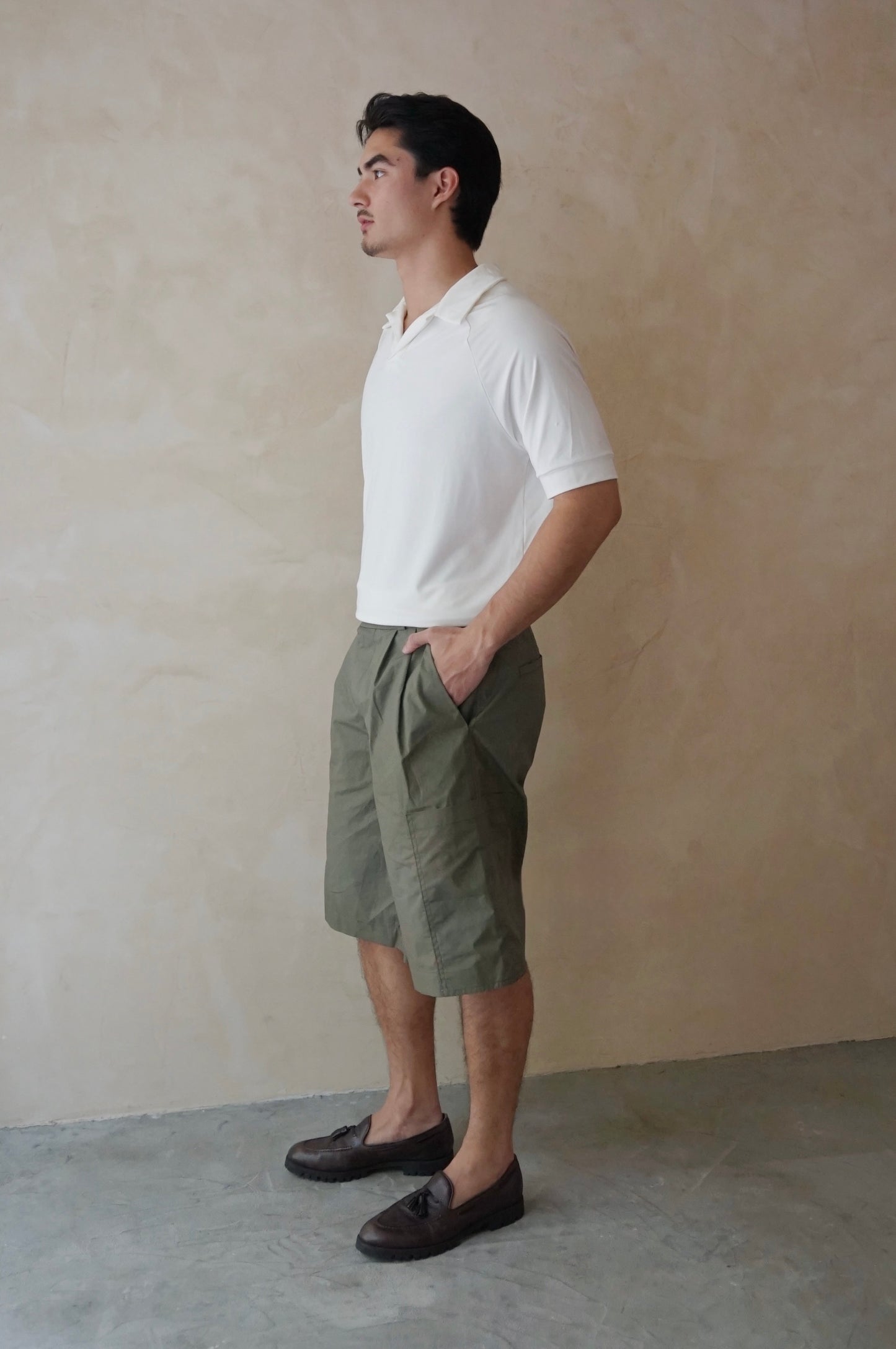 Raglan Polo Milk