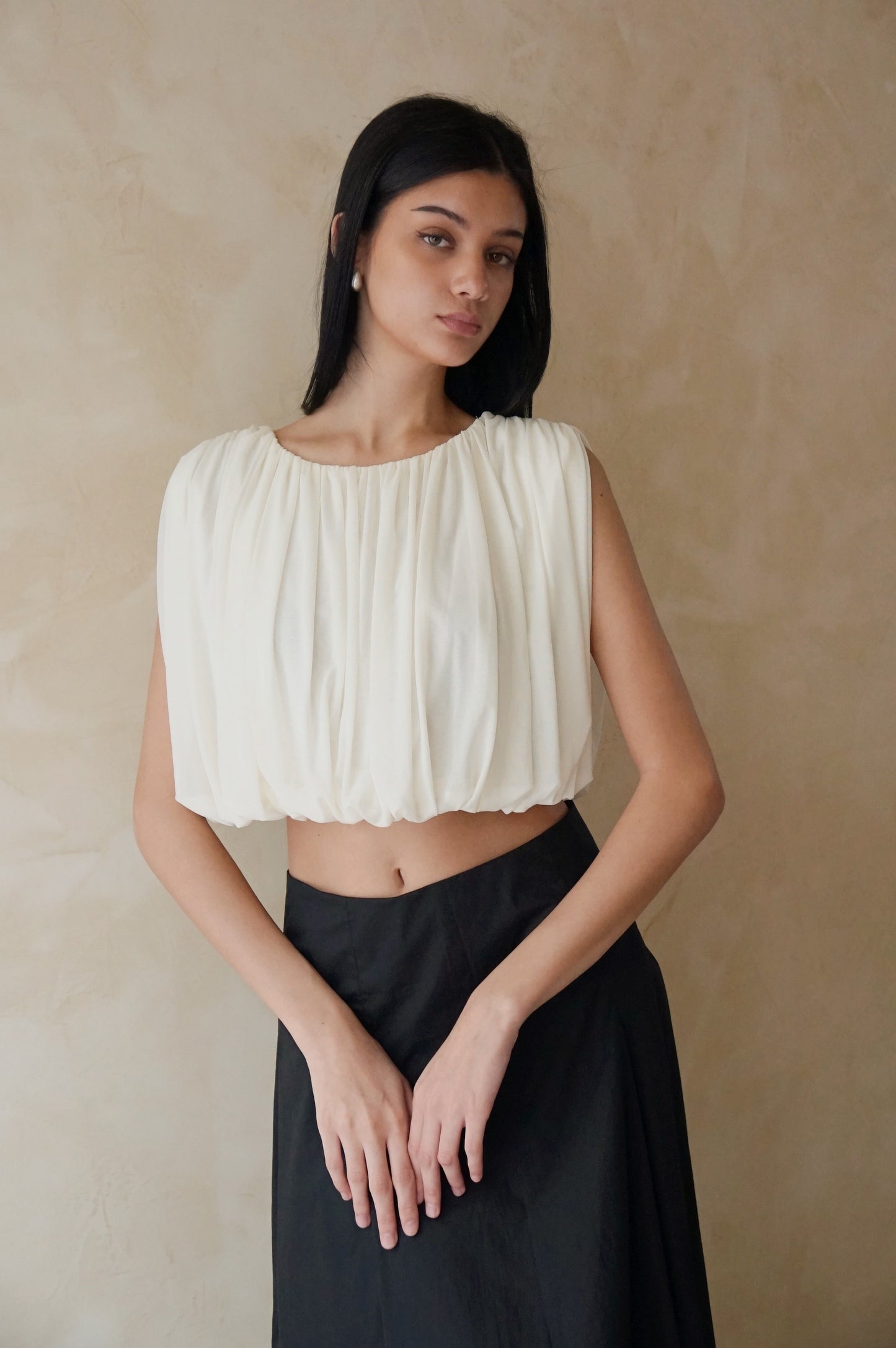 Cyanea Top Off-White (pre-order)
