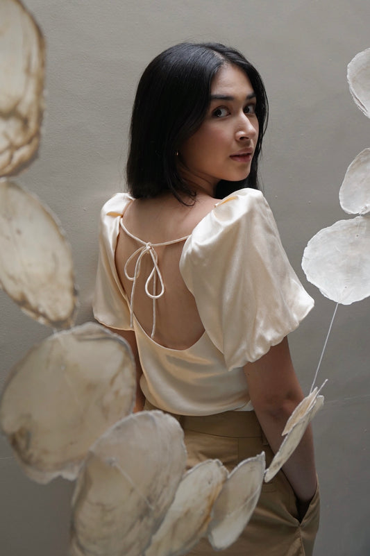 Bias Terno Top Champagne