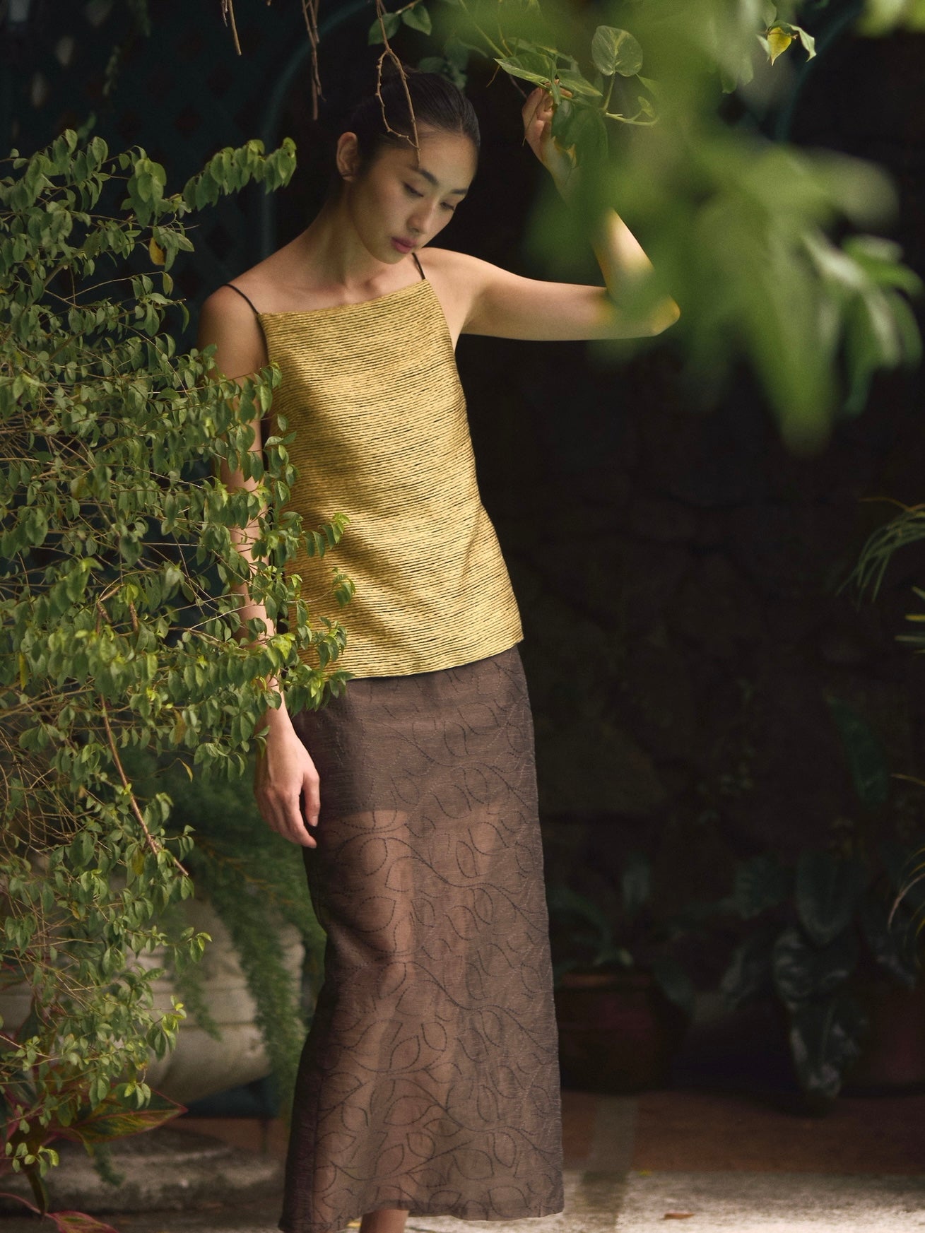 Gilded Bintana Tunic Top