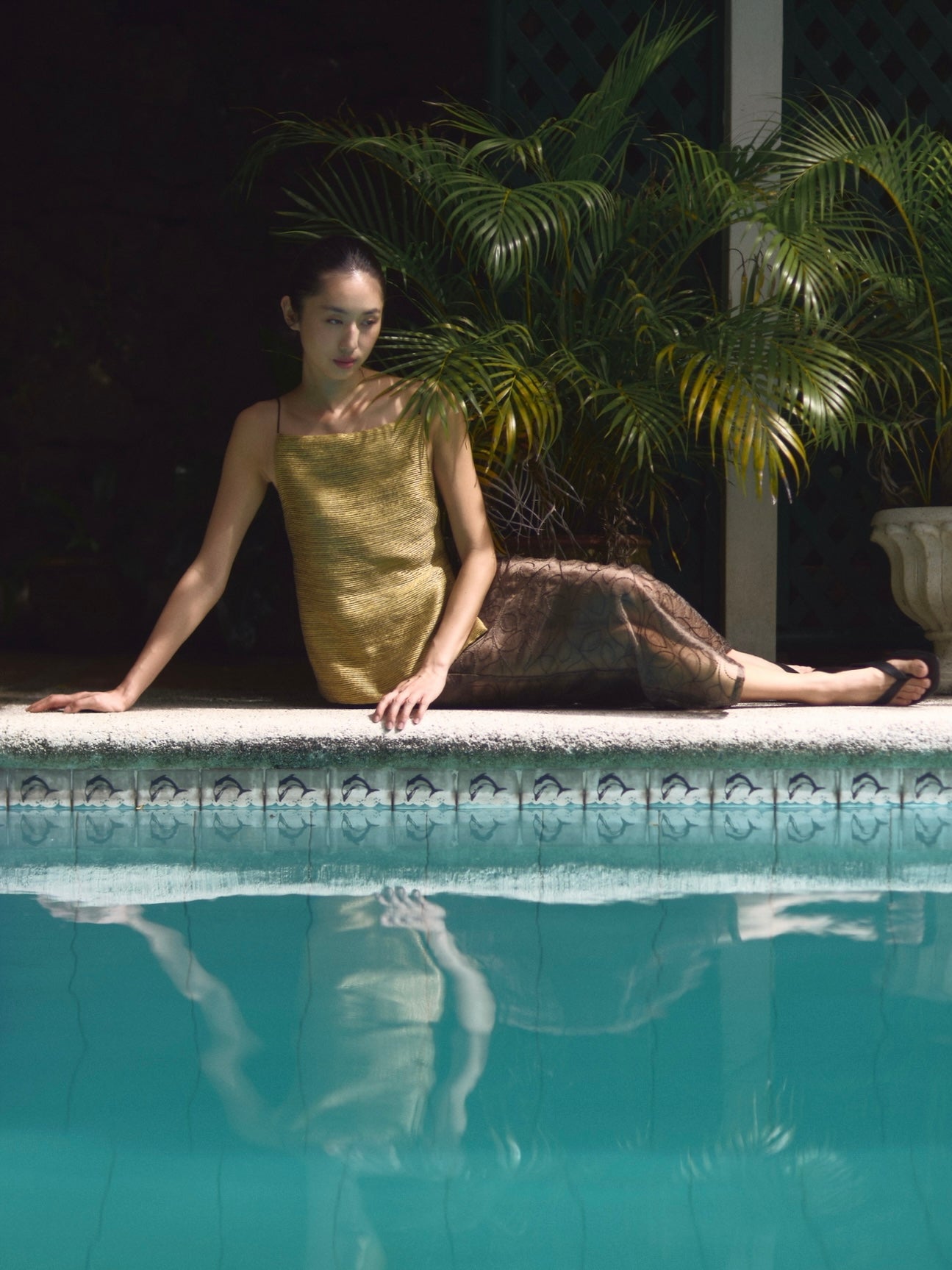 Gilded Bintana Tunic Top