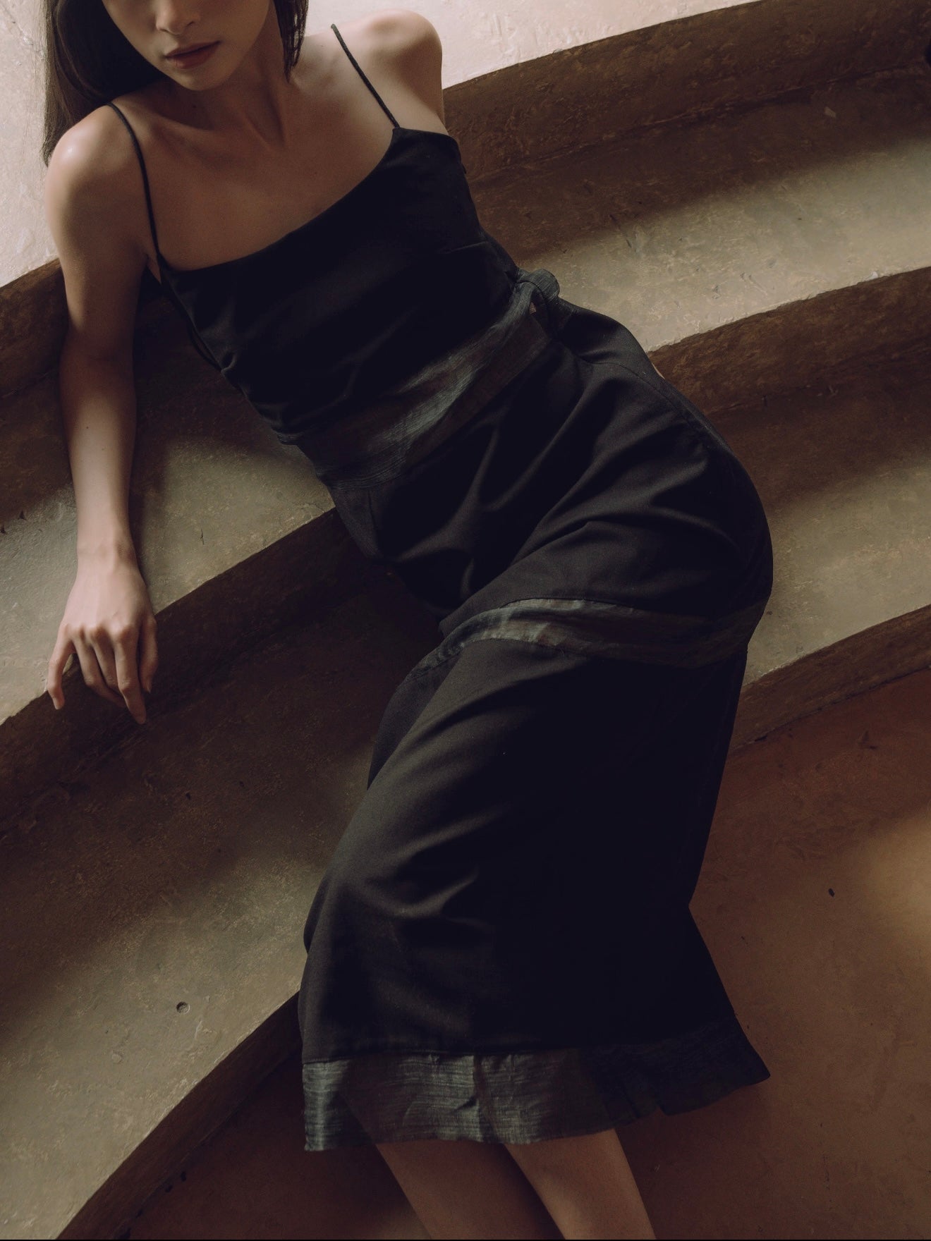 Piña Sapin Maxi Dress Black (pre-order)