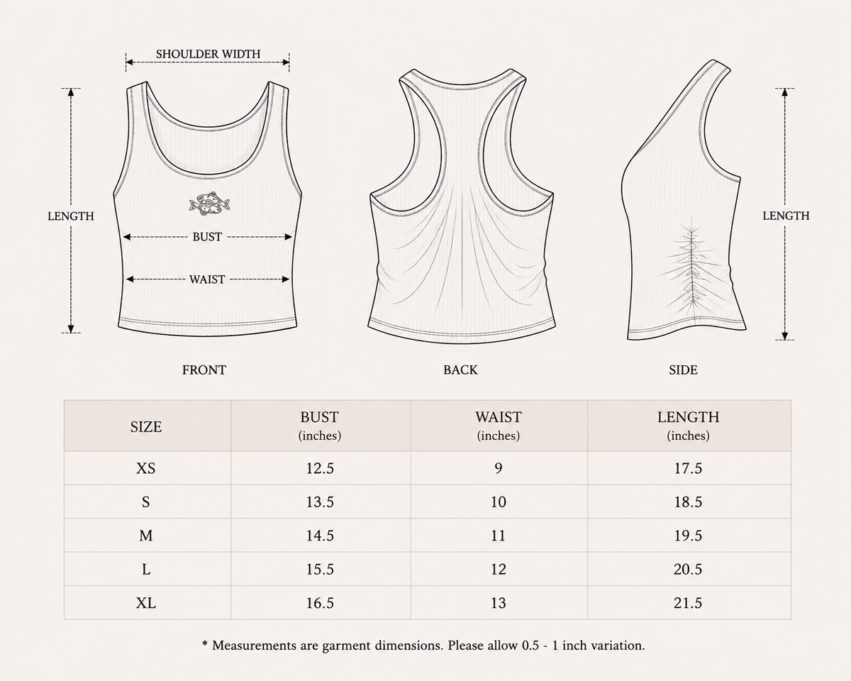 Áraw Tank Top Brown