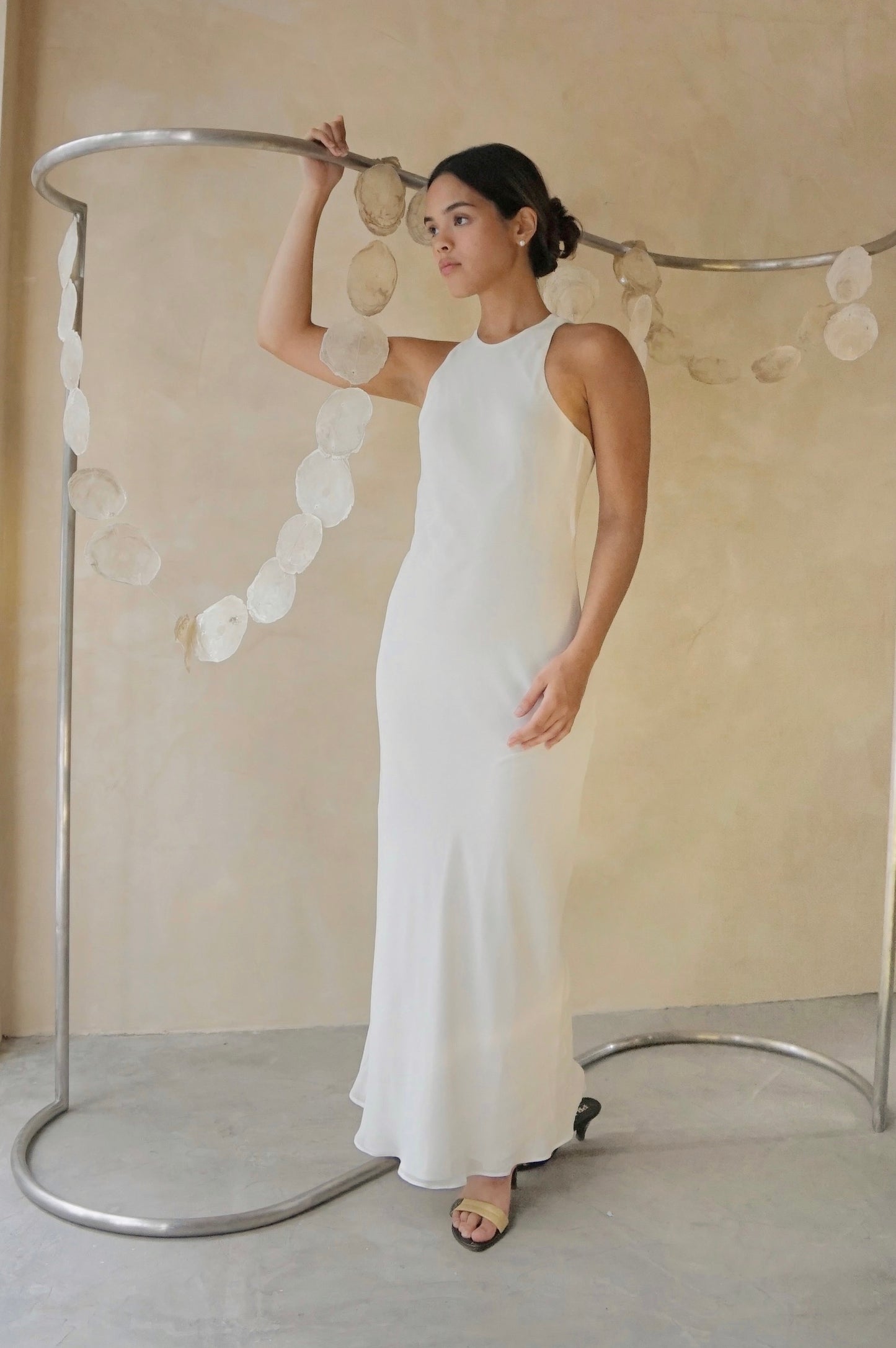 Toscana Maxi Dress White