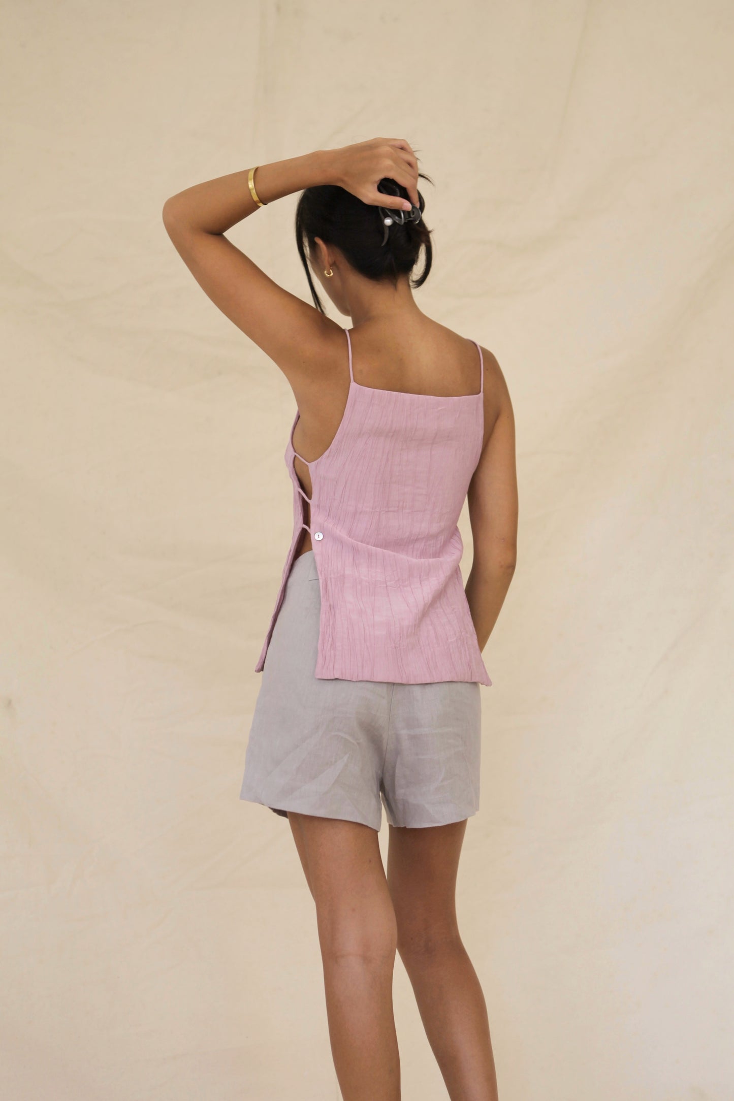 Strata Tunic Top Lavender